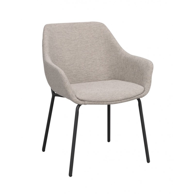 RO Haley Armchair Grey/Black